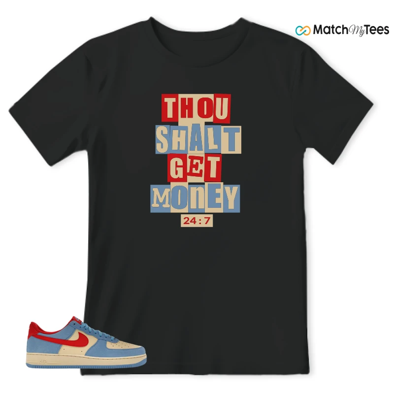 NIKE AIR FORCE 1 LOW '07 LV8 DORAEMON SNEAKER Matching Tees t-shirt