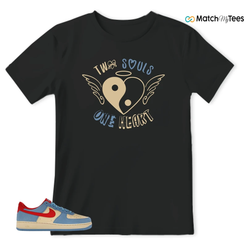 NIKE AIR FORCE 1 LOW '07 LV8 DORAEMON SNEAKER Matching Tees t-shirt