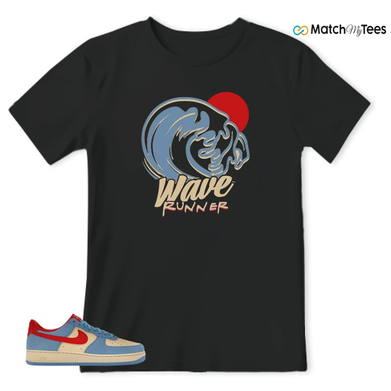 NIKE AIR FORCE 1 LOW '07 LV8 DORAEMON SNEAKER Matching Tees t-shirt