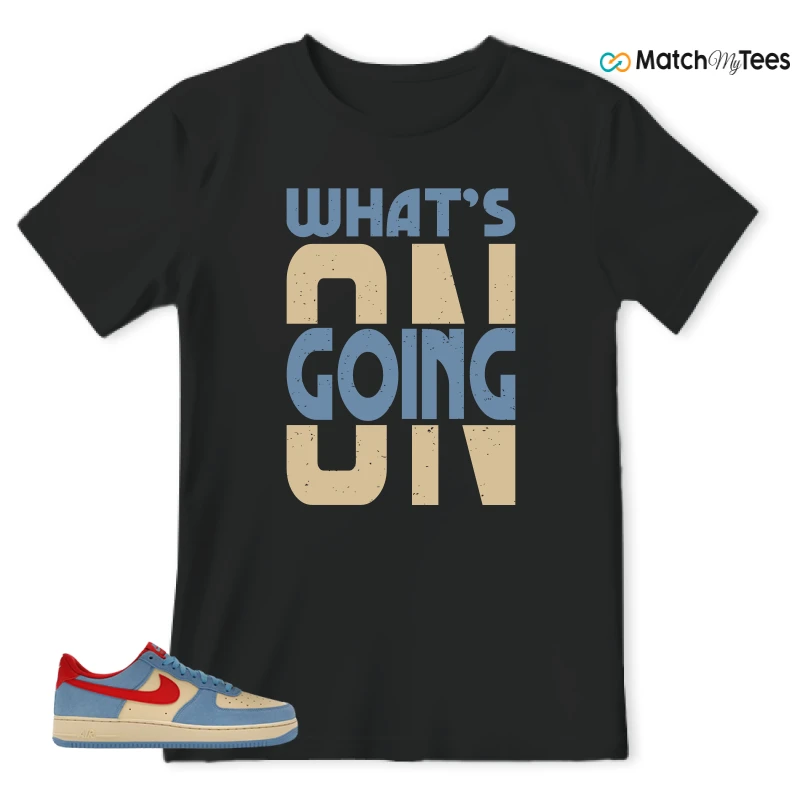 NIKE AIR FORCE 1 LOW '07 LV8 DORAEMON SNEAKER Matching Tees t-shirt