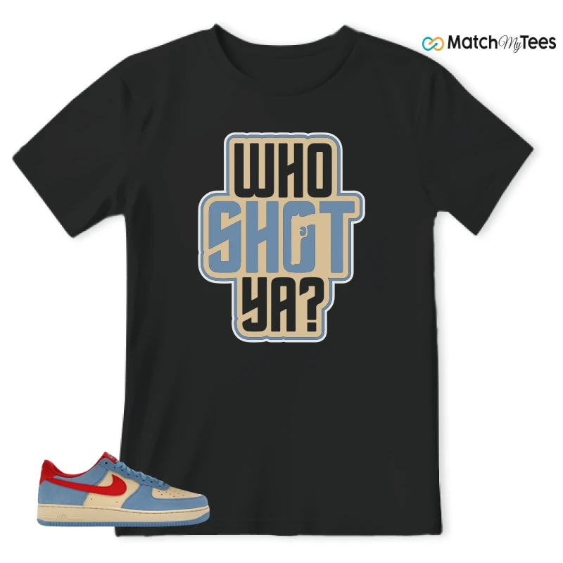NIKE AIR FORCE 1 LOW '07 LV8 DORAEMON SNEAKER Matching Tees t-shirt