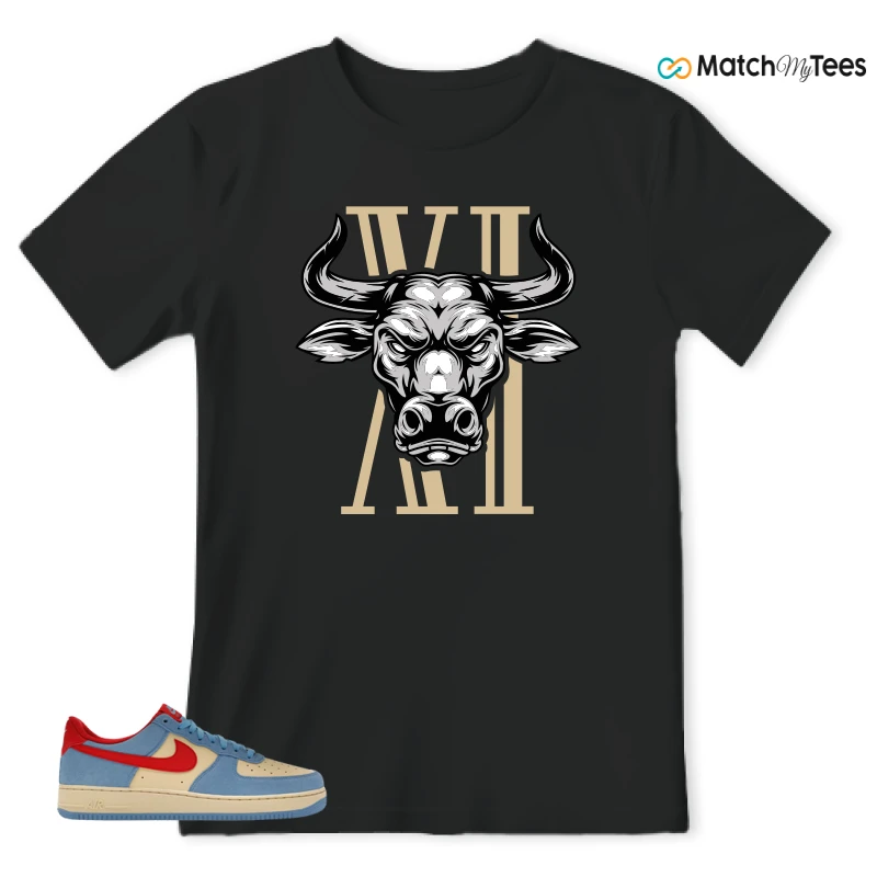 NIKE AIR FORCE 1 LOW '07 LV8 DORAEMON SNEAKER Matching Tees t-shirt