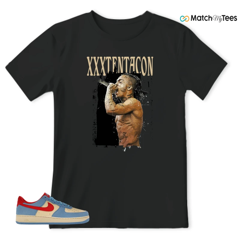 NIKE AIR FORCE 1 LOW '07 LV8 DORAEMON SNEAKER Matching Tees t-shirt