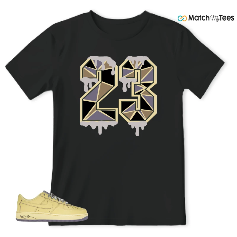 NIKE AIR FORCE 1 LOW PROTRO KOBE BRYANT MAMBA MENTALITY SNEAKER Matching Tees t-shirt