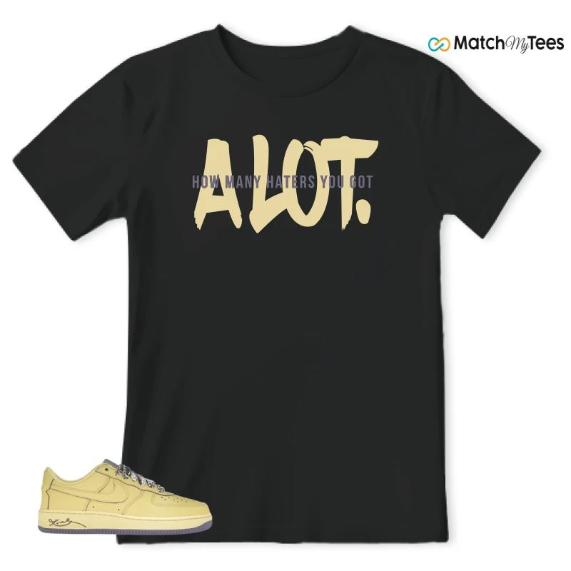 NIKE AIR FORCE 1 LOW PROTRO KOBE BRYANT MAMBA MENTALITY SNEAKER Matching Tees t-shirt