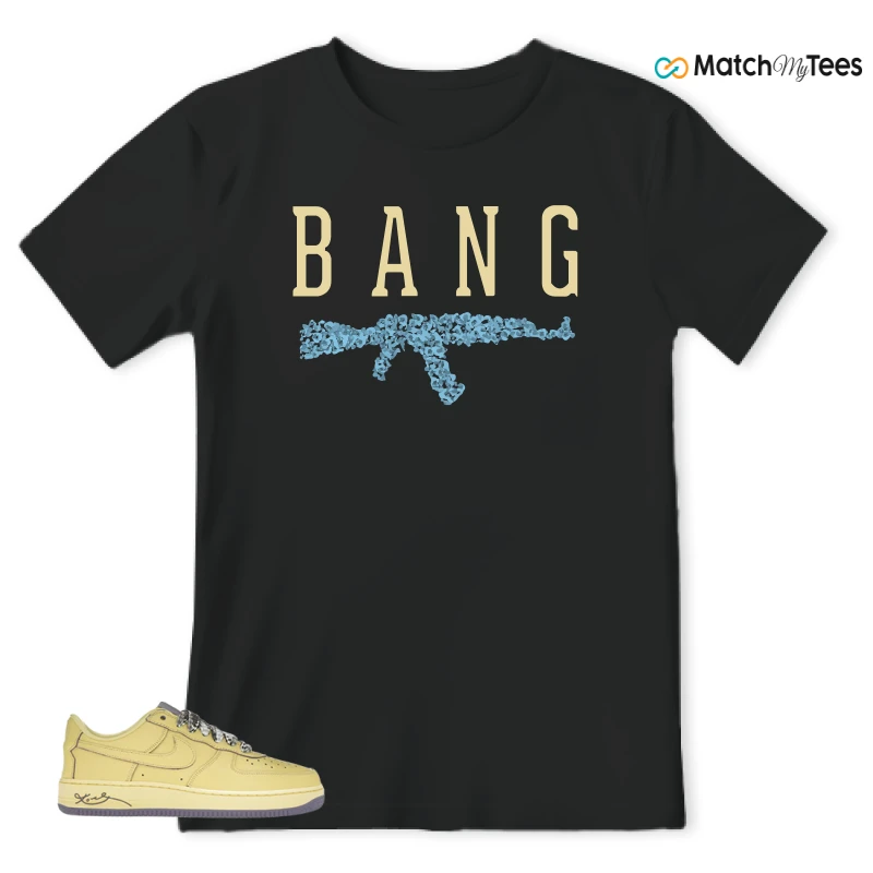 NIKE AIR FORCE 1 LOW PROTRO KOBE BRYANT MAMBA MENTALITY SNEAKER Matching Tees t-shirt