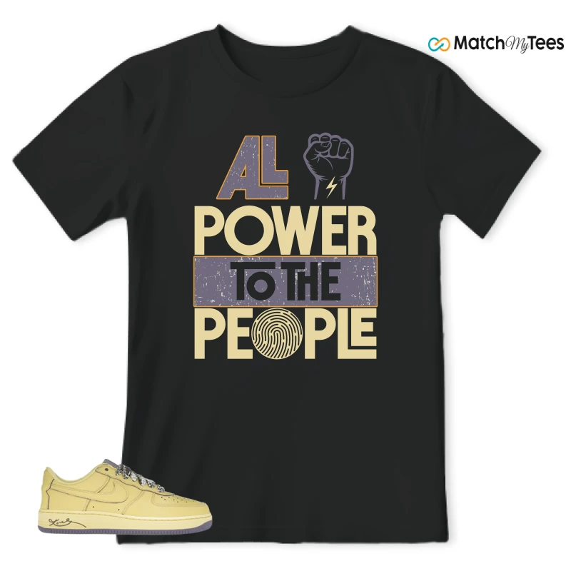 NIKE AIR FORCE 1 LOW PROTRO KOBE BRYANT MAMBA MENTALITY SNEAKER Matching Tees t-shirt