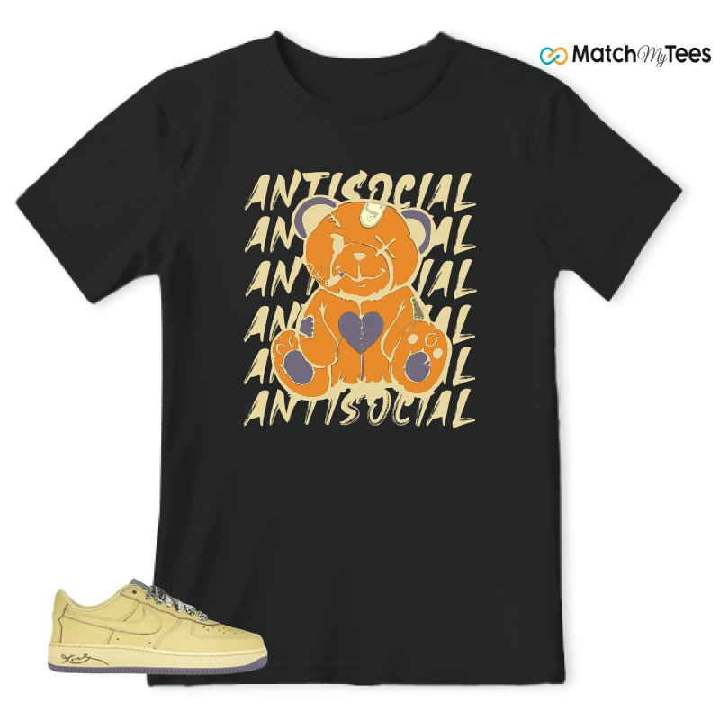 NIKE AIR FORCE 1 LOW PROTRO KOBE BRYANT MAMBA MENTALITY SNEAKER Matching Tees t-shirt