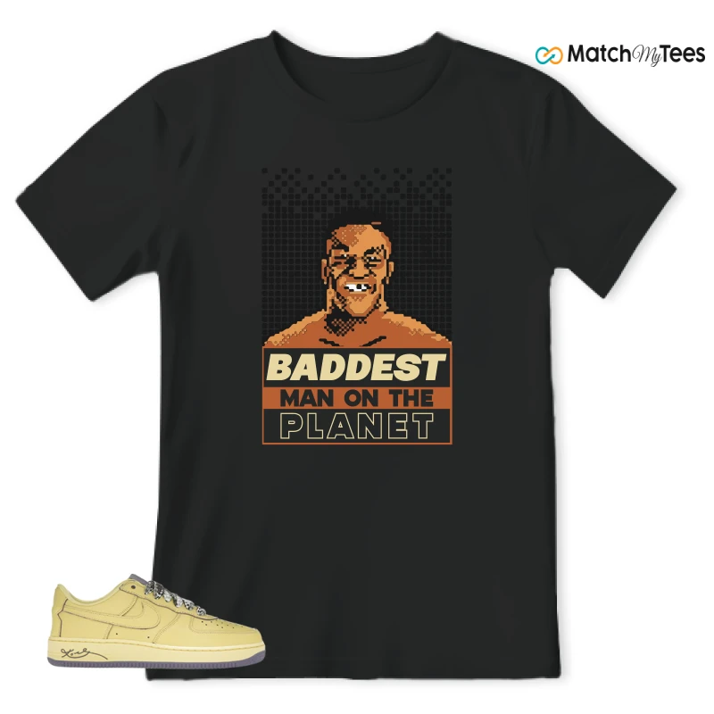 NIKE AIR FORCE 1 LOW PROTRO KOBE BRYANT MAMBA MENTALITY SNEAKER Matching Tees t-shirt