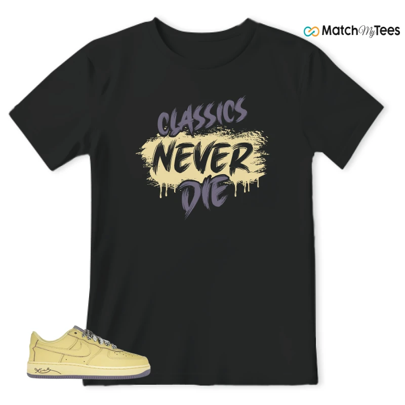 NIKE AIR FORCE 1 LOW PROTRO KOBE BRYANT MAMBA MENTALITY SNEAKER Matching Tees t-shirt