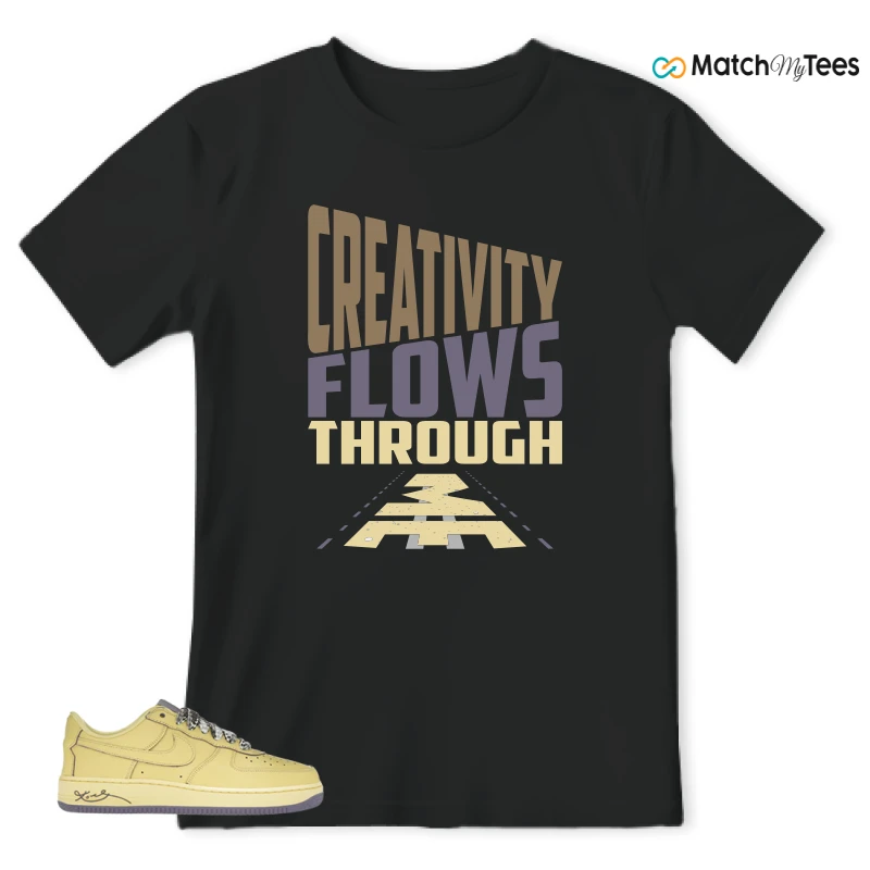 NIKE AIR FORCE 1 LOW PROTRO KOBE BRYANT MAMBA MENTALITY SNEAKER Matching Tees t-shirt