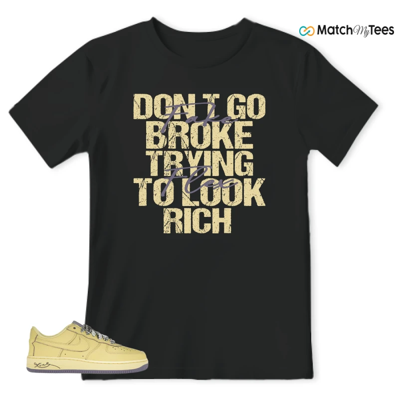 NIKE AIR FORCE 1 LOW PROTRO KOBE BRYANT MAMBA MENTALITY SNEAKER Matching Tees t-shirt