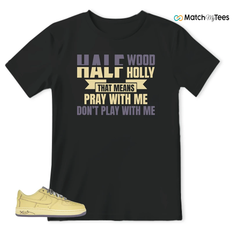 NIKE AIR FORCE 1 LOW PROTRO KOBE BRYANT MAMBA MENTALITY SNEAKER Matching Tees t-shirt