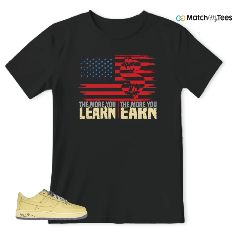 NIKE AIR FORCE 1 LOW PROTRO KOBE BRYANT MAMBA MENTALITY SNEAKER Matching Tees t-shirt