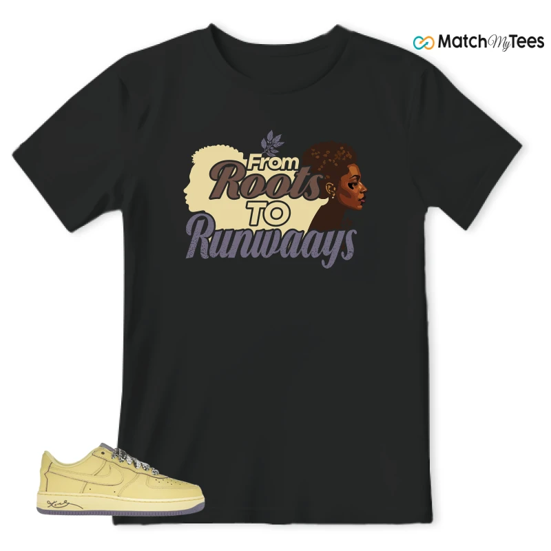 NIKE AIR FORCE 1 LOW PROTRO KOBE BRYANT MAMBA MENTALITY SNEAKER Matching Tees t-shirt