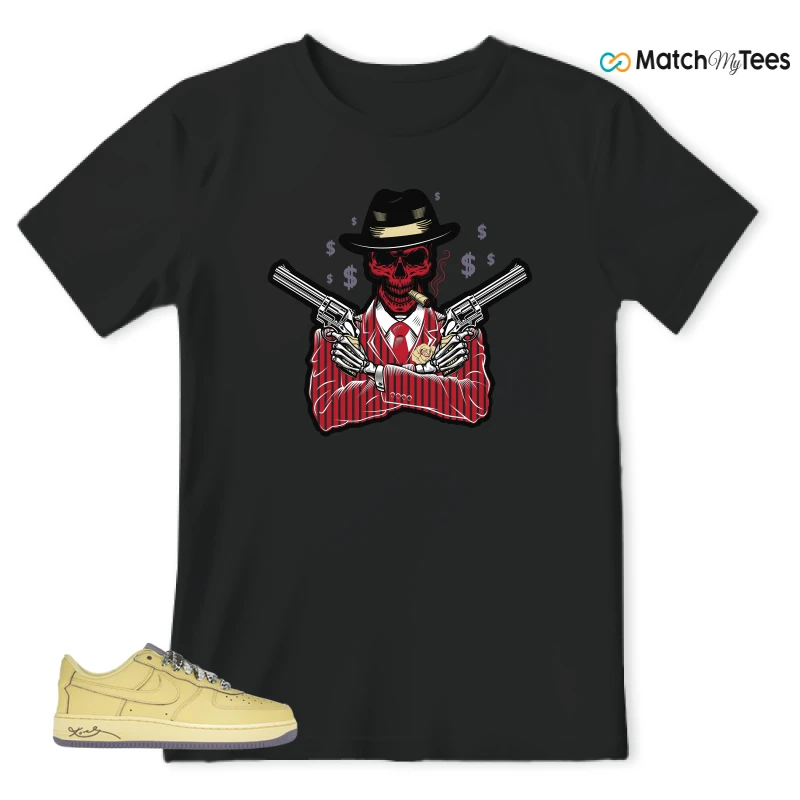 NIKE AIR FORCE 1 LOW PROTRO KOBE BRYANT MAMBA MENTALITY SNEAKER Matching Tees t-shirt