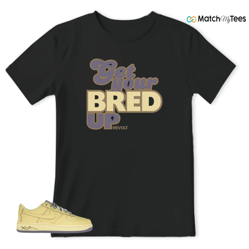 NIKE AIR FORCE 1 LOW PROTRO KOBE BRYANT MAMBA MENTALITY SNEAKER Matching Tees t-shirt