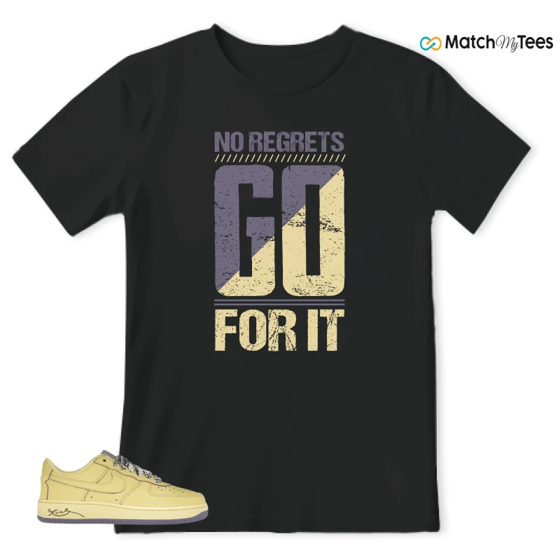 NIKE AIR FORCE 1 LOW PROTRO KOBE BRYANT MAMBA MENTALITY SNEAKER Matching Tees t-shirt