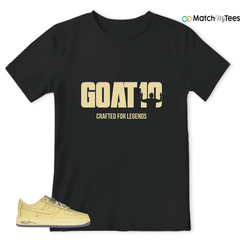 NIKE AIR FORCE 1 LOW PROTRO KOBE BRYANT MAMBA MENTALITY SNEAKER Matching Tees t-shirt