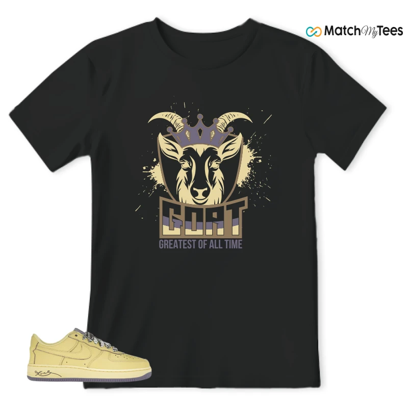 NIKE AIR FORCE 1 LOW PROTRO KOBE BRYANT MAMBA MENTALITY SNEAKER Matching Tees t-shirt