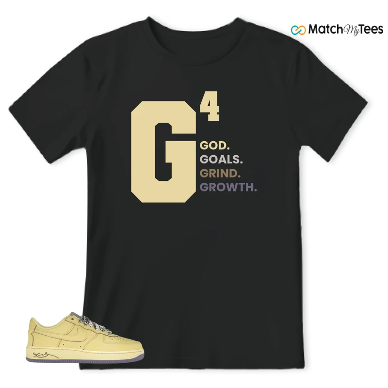 NIKE AIR FORCE 1 LOW PROTRO KOBE BRYANT MAMBA MENTALITY SNEAKER Matching Tees t-shirt