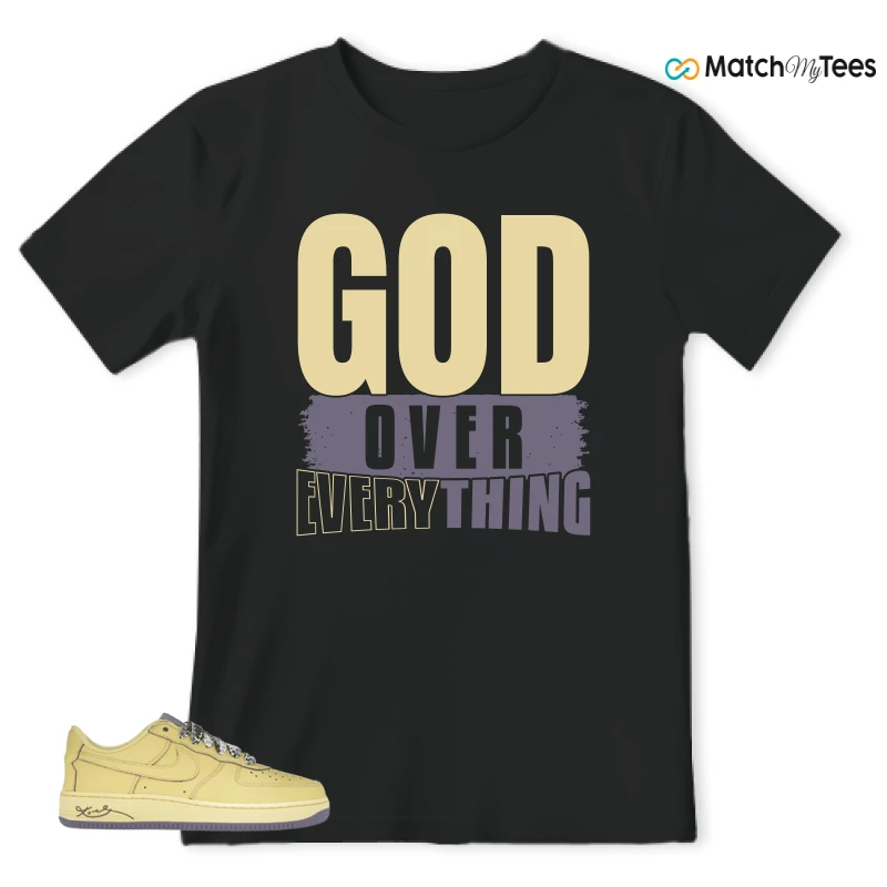 NIKE AIR FORCE 1 LOW PROTRO KOBE BRYANT MAMBA MENTALITY SNEAKER Matching Tees t-shirt