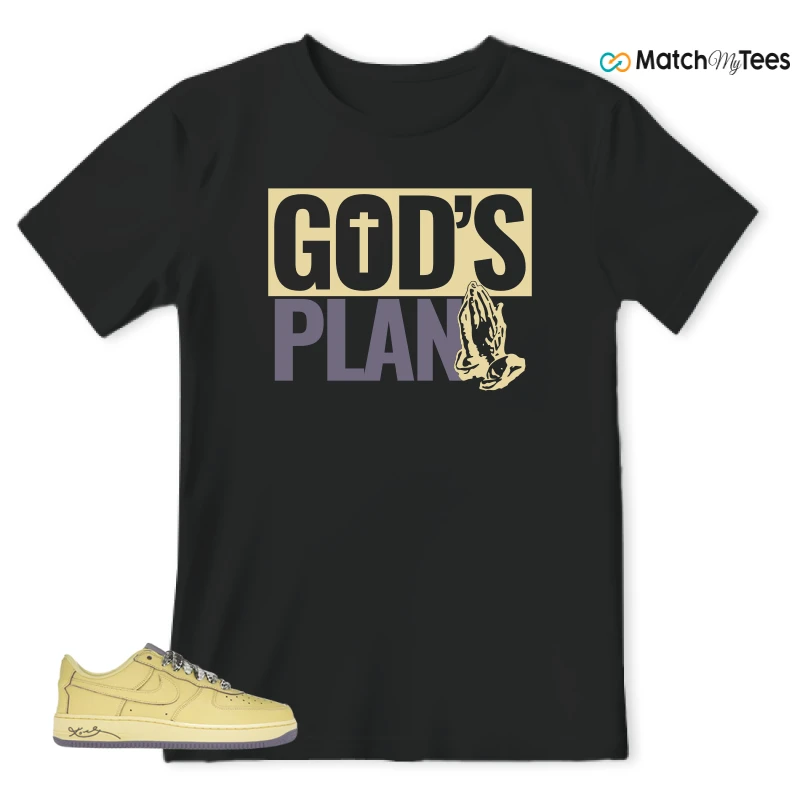NIKE AIR FORCE 1 LOW PROTRO KOBE BRYANT MAMBA MENTALITY SNEAKER/SOFT YELLOW/SOFT YELLOW matching T-shirt