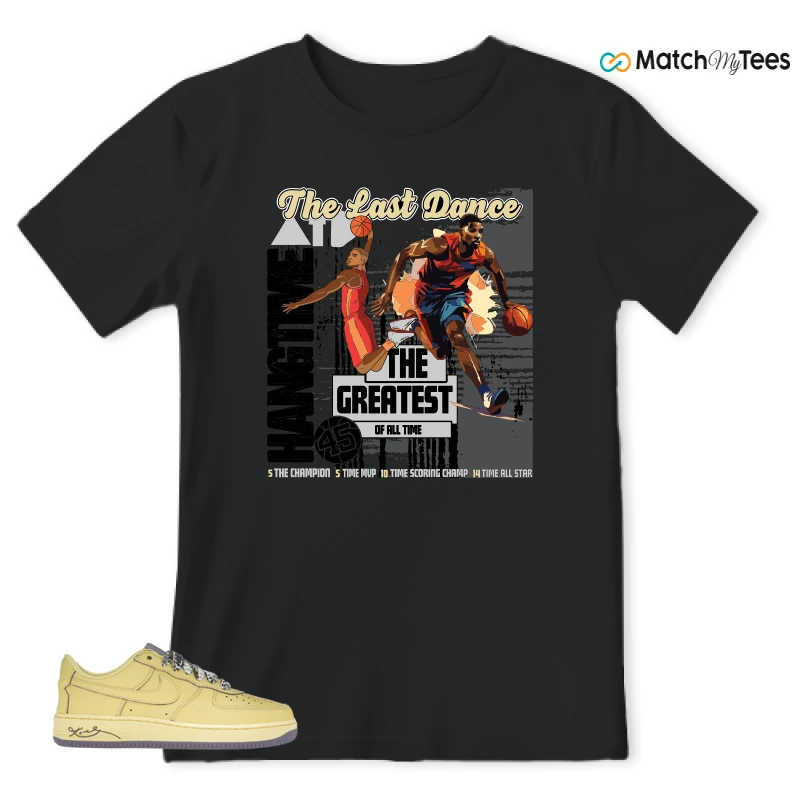NIKE AIR FORCE 1 LOW PROTRO KOBE BRYANT MAMBA MENTALITY SNEAKER Matching Tees t-shirt