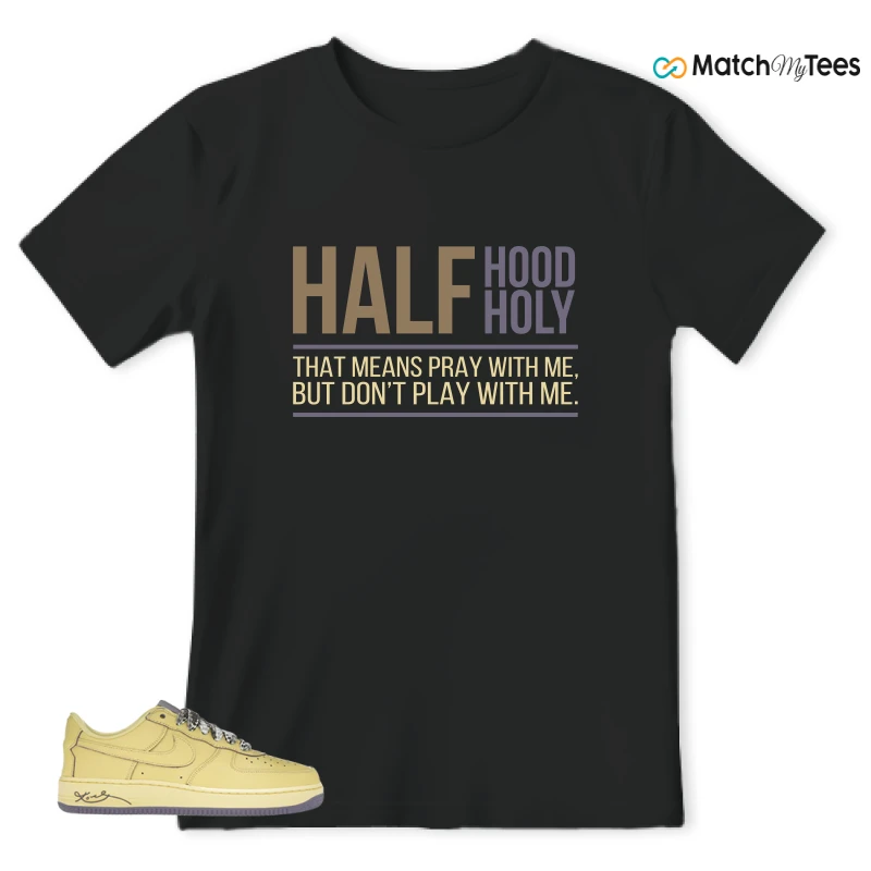 NIKE AIR FORCE 1 LOW PROTRO KOBE BRYANT MAMBA MENTALITY SNEAKER Matching Tees t-shirt