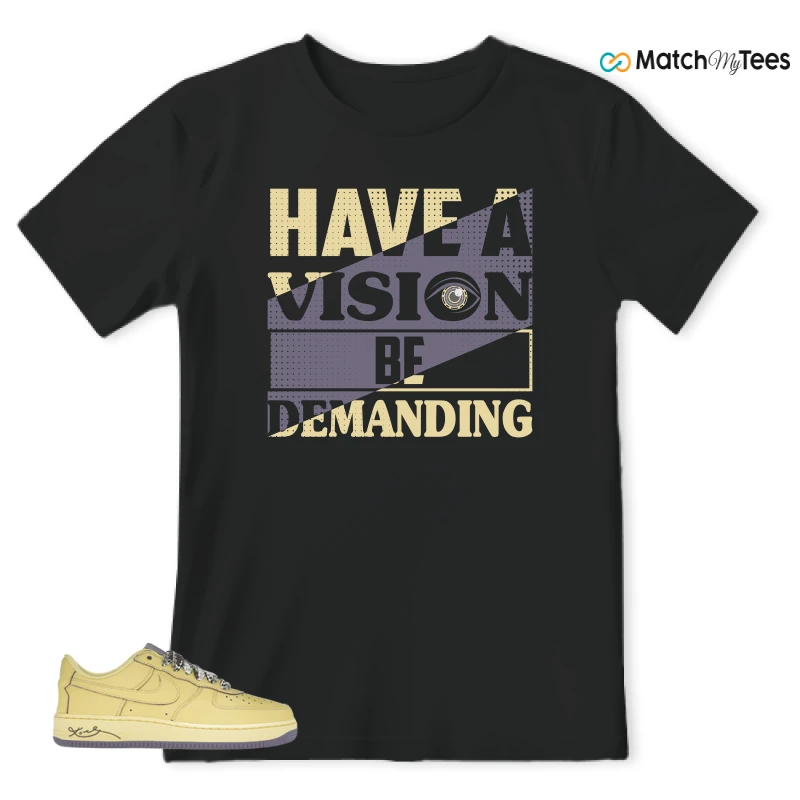 NIKE AIR FORCE 1 LOW PROTRO KOBE BRYANT MAMBA MENTALITY SNEAKER Matching Tees t-shirt