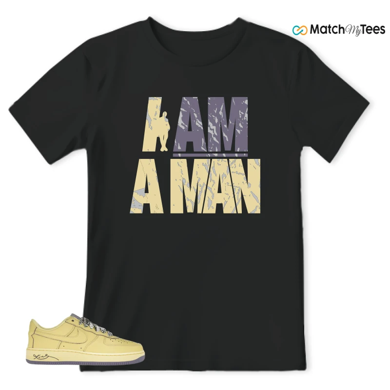 NIKE AIR FORCE 1 LOW PROTRO KOBE BRYANT MAMBA MENTALITY SNEAKER Matching Tees t-shirt