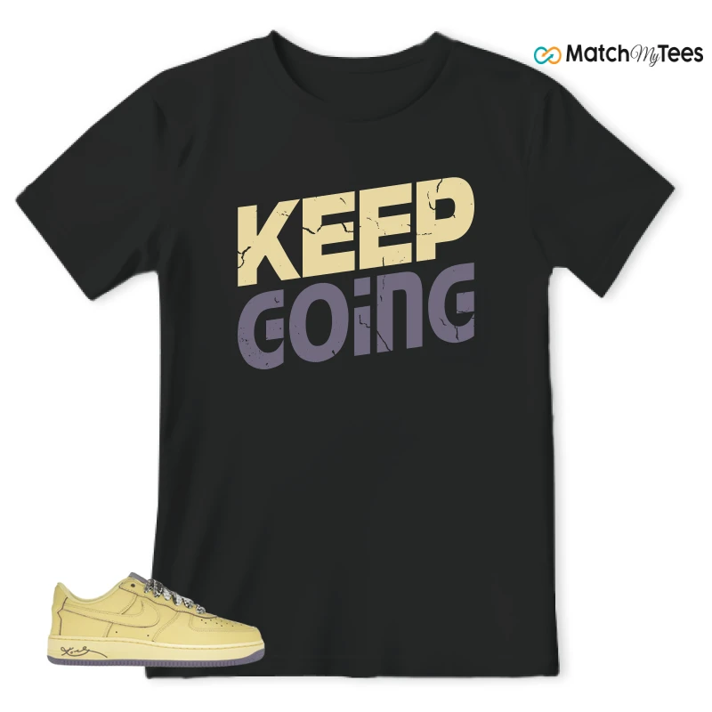 NIKE AIR FORCE 1 LOW PROTRO KOBE BRYANT MAMBA MENTALITY SNEAKER Matching Tees t-shirt
