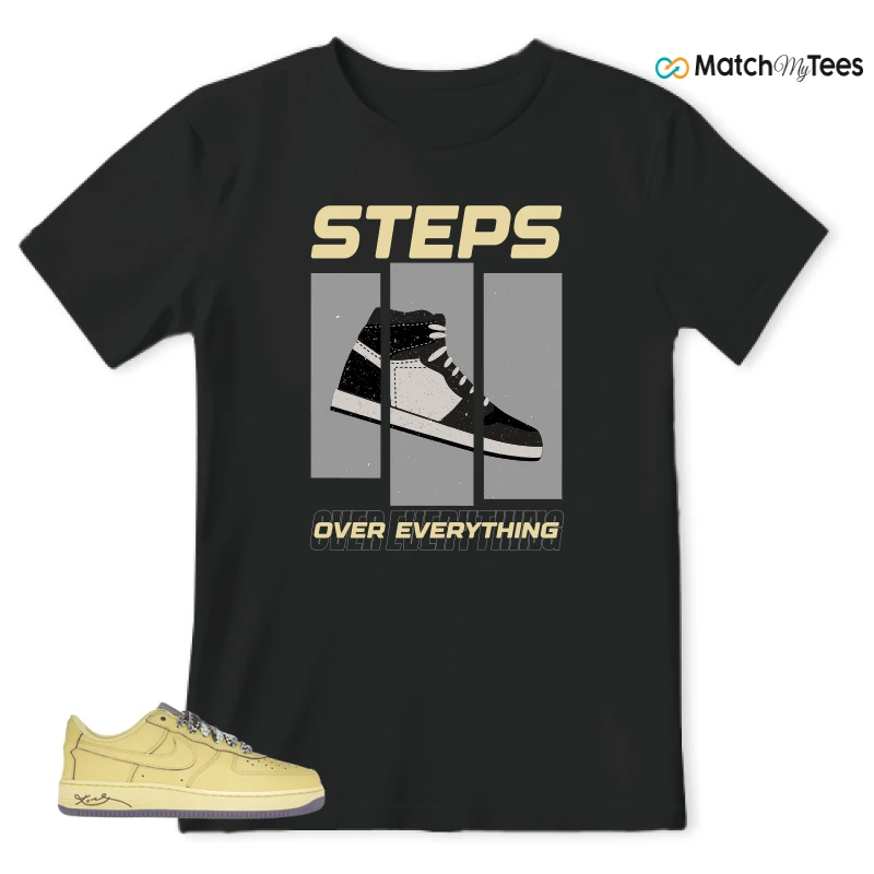 NIKE AIR FORCE 1 LOW PROTRO KOBE BRYANT MAMBA MENTALITY SNEAKER Matching Tees t-shirt