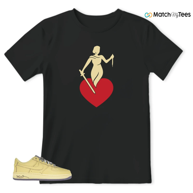 NIKE AIR FORCE 1 LOW PROTRO KOBE BRYANT MAMBA MENTALITY SNEAKER Matching Tees t-shirt