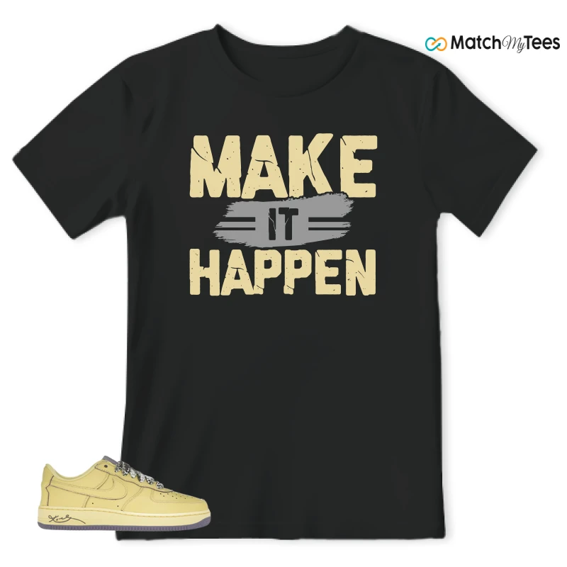 NIKE AIR FORCE 1 LOW PROTRO KOBE BRYANT MAMBA MENTALITY SNEAKER Matching Tees t-shirt