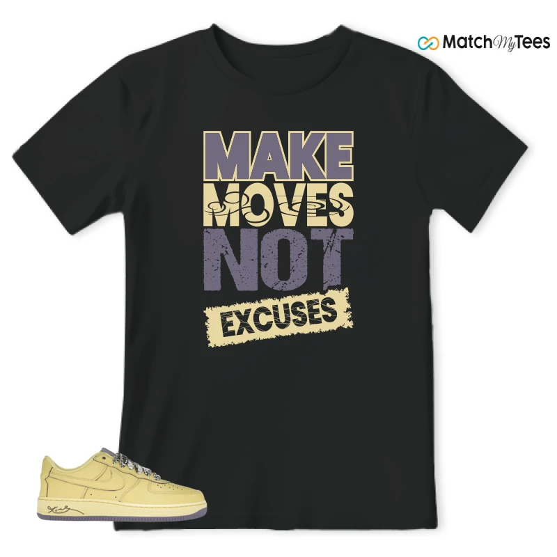 NIKE AIR FORCE 1 LOW PROTRO KOBE BRYANT MAMBA MENTALITY SNEAKER Matching Tees t-shirt