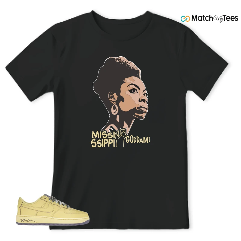 NIKE AIR FORCE 1 LOW PROTRO KOBE BRYANT MAMBA MENTALITY SNEAKER Matching Tees t-shirt