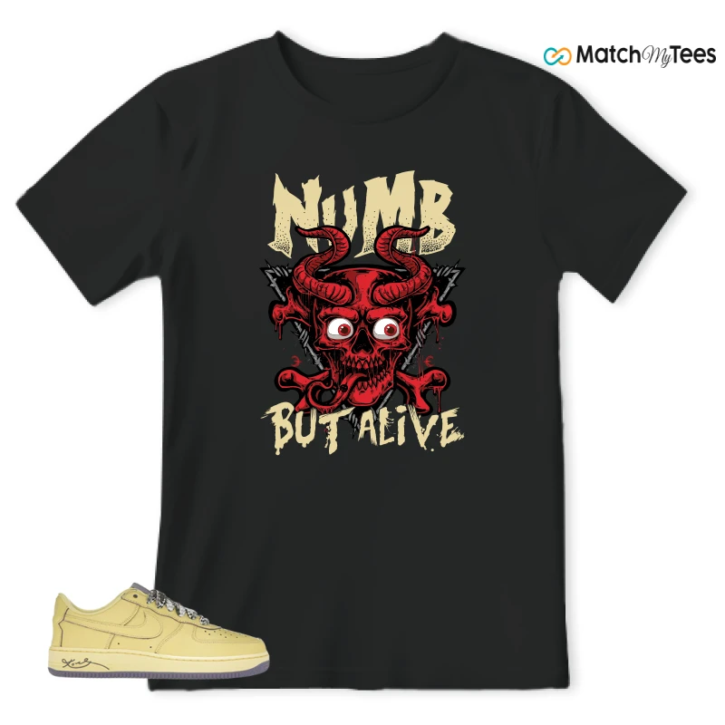 NIKE AIR FORCE 1 LOW PROTRO KOBE BRYANT MAMBA MENTALITY SNEAKER Matching Tees t-shirt