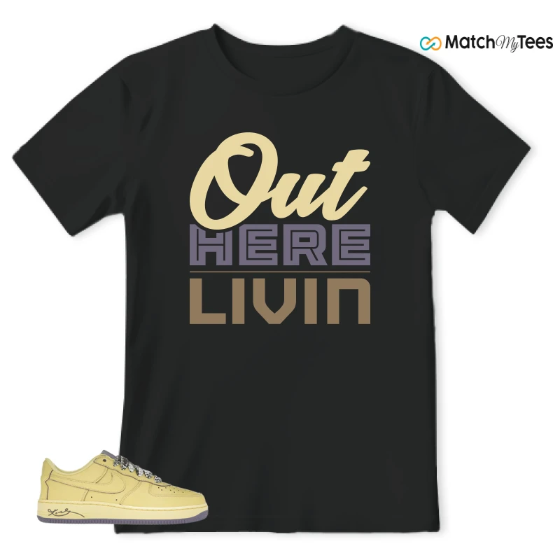 NIKE AIR FORCE 1 LOW PROTRO KOBE BRYANT MAMBA MENTALITY SNEAKER Matching Tees t-shirt