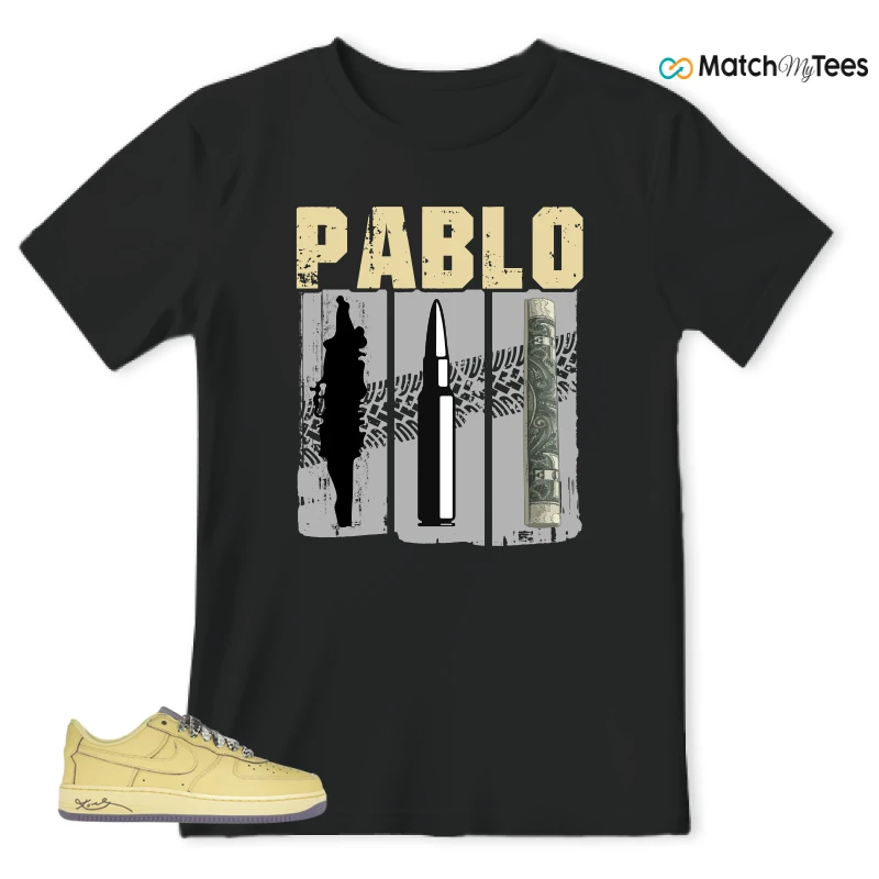 NIKE AIR FORCE 1 LOW PROTRO KOBE BRYANT MAMBA MENTALITY SNEAKER Matching Tees t-shirt
