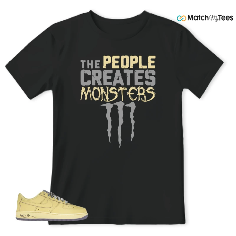NIKE AIR FORCE 1 LOW PROTRO KOBE BRYANT MAMBA MENTALITY SNEAKER Matching Tees t-shirt