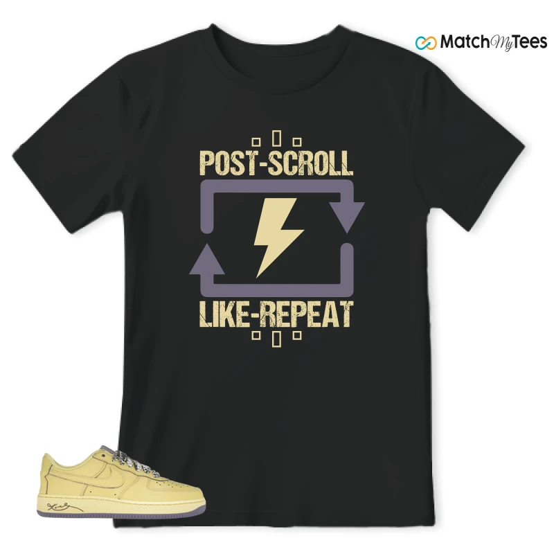 NIKE AIR FORCE 1 LOW PROTRO KOBE BRYANT MAMBA MENTALITY SNEAKER Matching Tees t-shirt