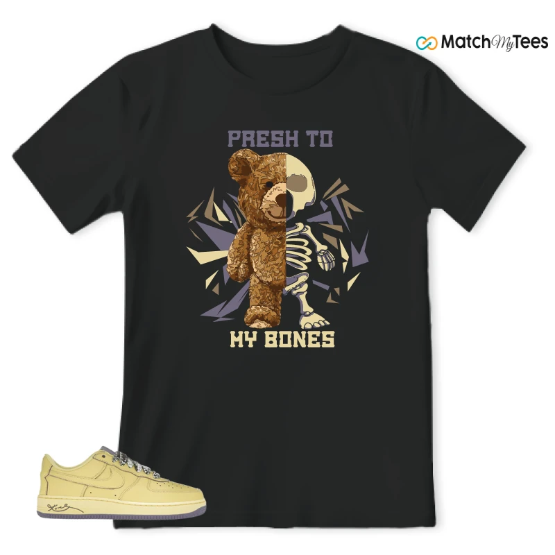 NIKE AIR FORCE 1 LOW PROTRO KOBE BRYANT MAMBA MENTALITY SNEAKER Matching Tees t-shirt