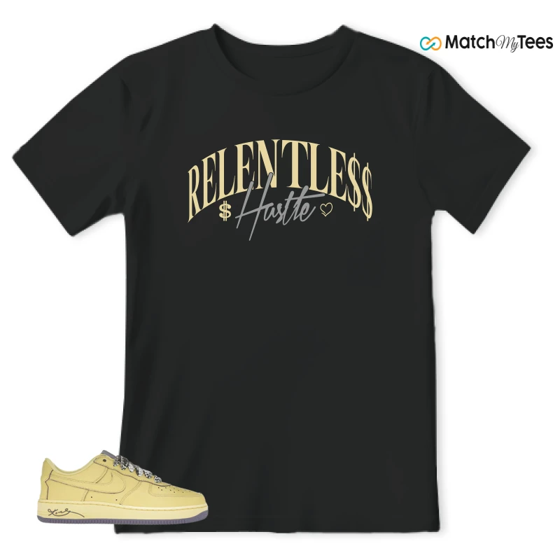 NIKE AIR FORCE 1 LOW PROTRO KOBE BRYANT MAMBA MENTALITY SNEAKER Matching Tees t-shirt