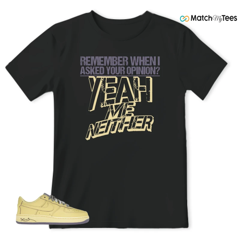 NIKE AIR FORCE 1 LOW PROTRO KOBE BRYANT MAMBA MENTALITY SNEAKER Matching Tees t-shirt