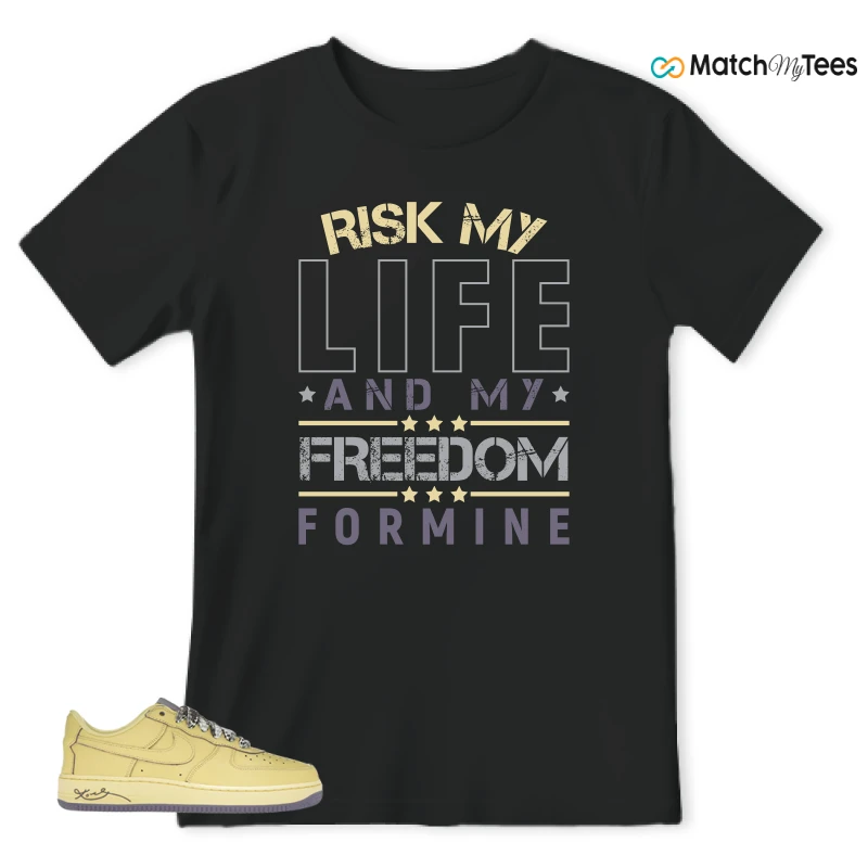 NIKE AIR FORCE 1 LOW PROTRO KOBE BRYANT MAMBA MENTALITY SNEAKER Matching Tees t-shirt