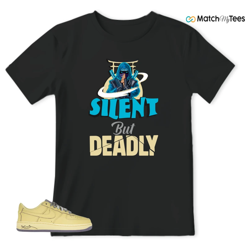 NIKE AIR FORCE 1 LOW PROTRO KOBE BRYANT MAMBA MENTALITY SNEAKER Matching Tees t-shirt