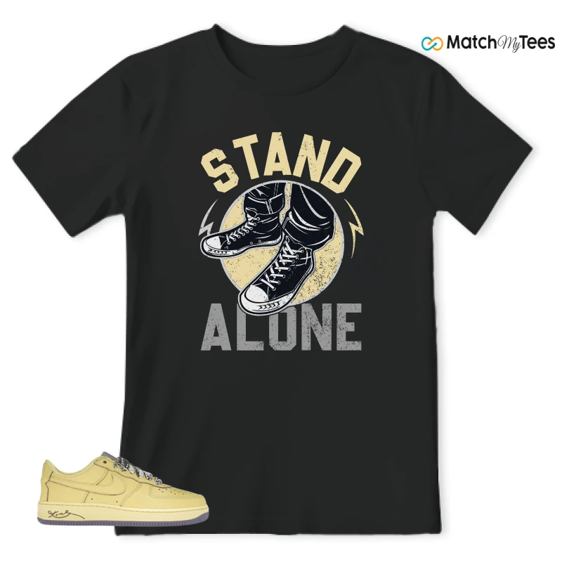 NIKE AIR FORCE 1 LOW PROTRO KOBE BRYANT MAMBA MENTALITY SNEAKER Matching Tees t-shirt