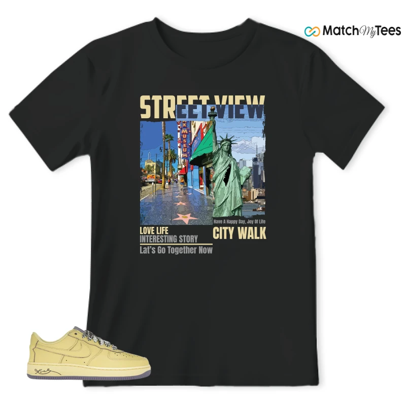 NIKE AIR FORCE 1 LOW PROTRO KOBE BRYANT MAMBA MENTALITY SNEAKER Matching Tees t-shirt