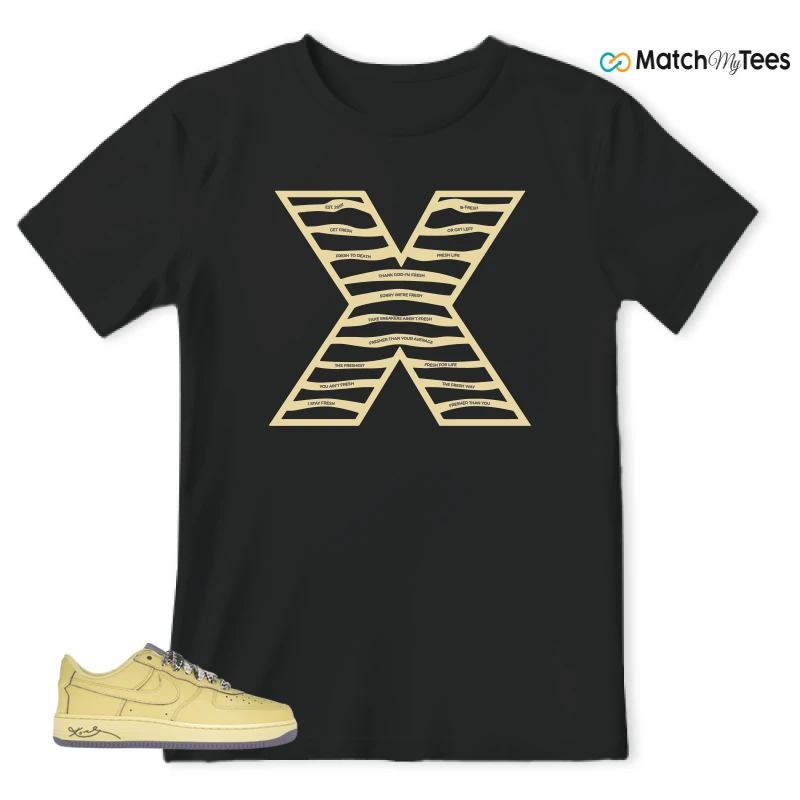 NIKE AIR FORCE 1 LOW PROTRO KOBE BRYANT MAMBA MENTALITY SNEAKER Matching Tees t-shirt